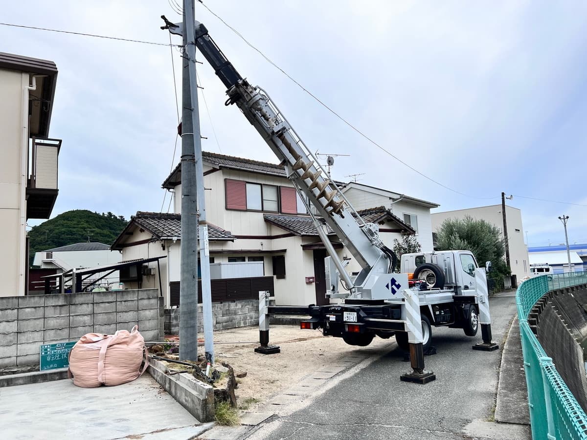 建柱工事 建柱工事